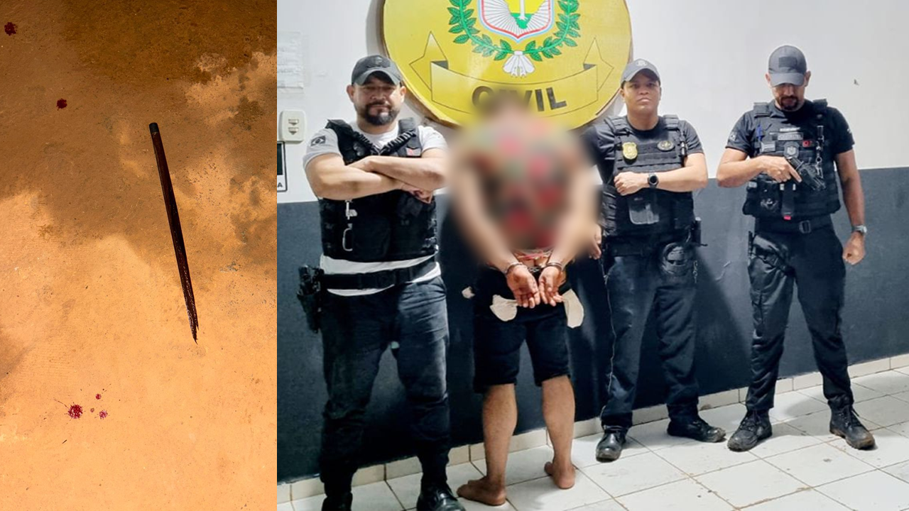 EM SERRA DO NAVIO, POLÍCIA CIVIL PRENDE HOMEM PELOS CRIMES DE LESÃO CORPORAL GRAVE E OMISSÃO DE SOCORRO NO CONTEXTO DE VIOLÊNCIA DOMÉSTICA